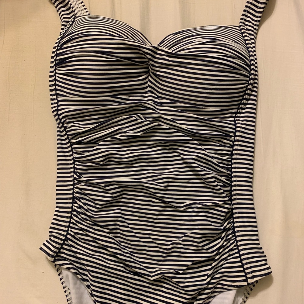 Nip tuck one-piece swimsuit
